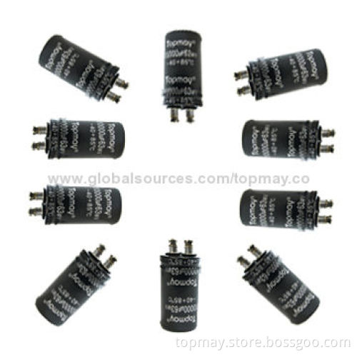 Aluminum Electrolytic Capacitors with 10 to 100 and 160 to 400V Rated Voltage